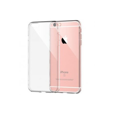 IPHONE 6/6S HOES TRANSPARANT + TEMPERED GLASS