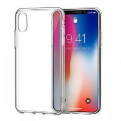 IPHONE X TRANSPARANTE HOES + TEMPERED GLASS