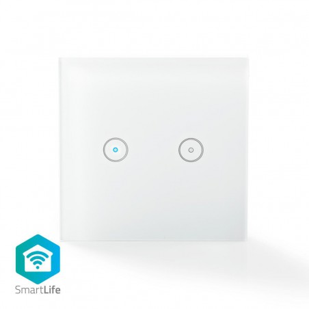 Wi-Fi smart lichtschakelaar - Dubbel