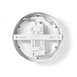 Wi-Fi Smart Plafondlamp - Rond - Diameter 17 cm - Warm tot Koel Wit - 800 lm - 12 W - Slank Design - Aluminium