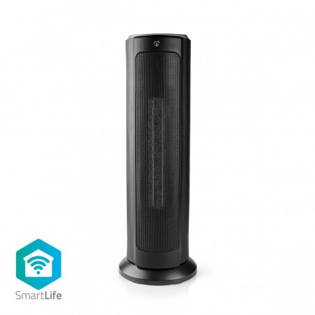 Wi-Fi Smart Toren Ventilatorkachel - Thermostaat - 1200 & 2000 W - Zwart
