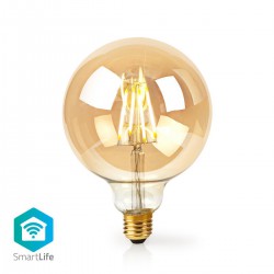 Wi-Fi Smart LED Filament Lamp - E27 - 125 mm - 5 W - 500 lm