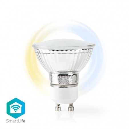 Wi-Fi Smart LED-Lamp - Warm tot Koel Wit - GU10