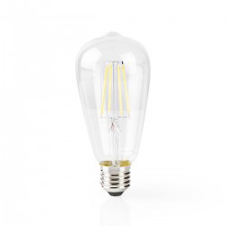 Wi-Fi Smart LED Filamentlamp - E27 - ST64 - 5 W - 500 lm