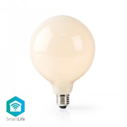 Wi-Fi Smart LED-Lamp - E27 - 125 mm - 5 W - 500 lm - Wit
