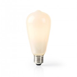 Wi-Fi Smart LED-Lamp - E27 - ST64 - 5 W - 500 lm - Wit