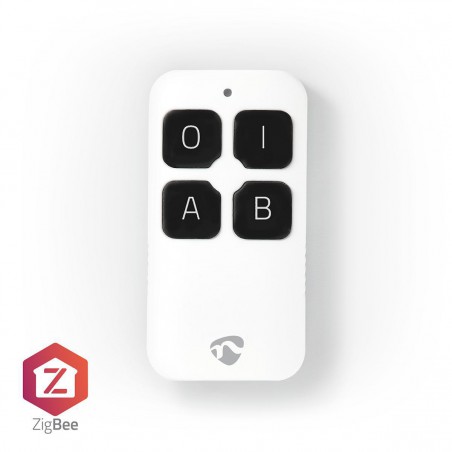 Smart Afstandsbediening ZigBee - 4 Knoppen - Inclusief Accu - Wit
