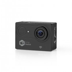 Action Cam 4K@60fps - 20 MPixel - Waterbestendig tot: 30.0 m - 90 min - Wi-Fi - App beschikbaar voor: Android™ / IOS