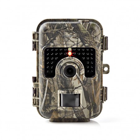 Wildcamera 1080p@30fps - 16.0 MPixel - 3 MP Color CMOS - IP66 - Zwart No-Glow IR - Nachtzicht - Kijkhoek: 90 ° - Bewegingssensor