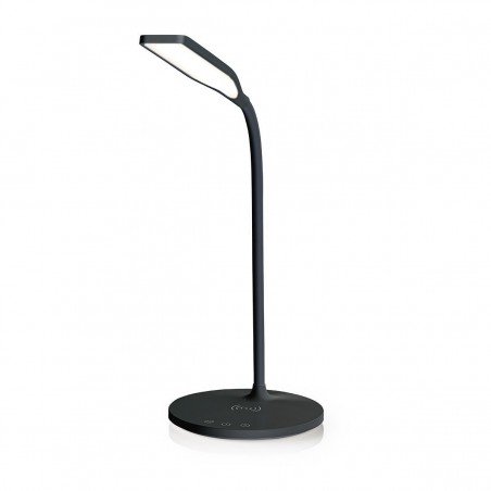 LED-Lamp met Draadloze Lader - Zwart