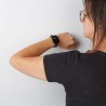 Smart Watch LCD-Scherm - IP68 - Maximale gebruiksduur: 7200 min - Android / IOS - Zwart