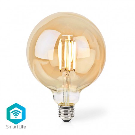 SmartLife LED Filamentlamp Wi-Fi - E27 - 806 lm - 7 W - Warm Wit - Glas - Android - IOS - Globe