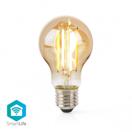 SmartLife LED Filamentlamp Wi-Fi - E27 - 806 lm - 7 W - Warm Wit - Glas - Android - IOS - Peer