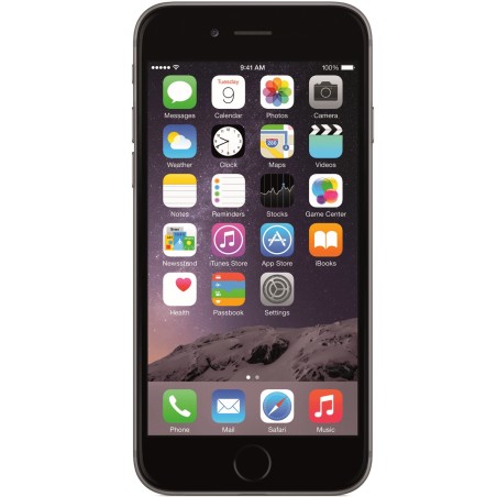 Refurbished Apple iPhone 6 Zwart 16gb - A grade