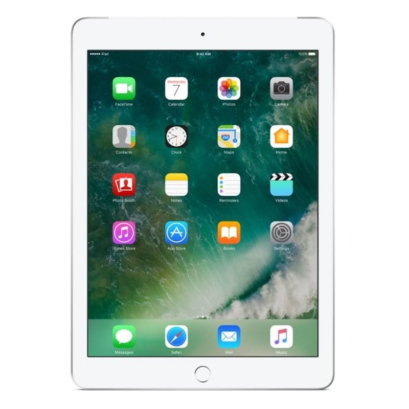 iPad 6 (2018) 128GB Zilver   Silver - B grade - Licht gebruikt