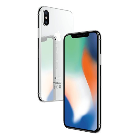 iPhone X 256GB Zilver   Silver - B grade - Licht gebruikt