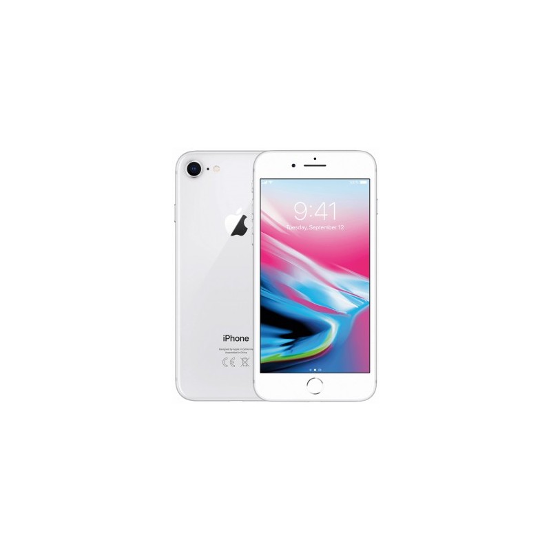 iPhone 8 256GB Zilver   Silver - B grade - Licht gebruikt