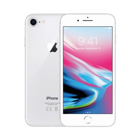 iPhone 8 256GB Zilver   Silver - A grade - Zo goed als nieuw