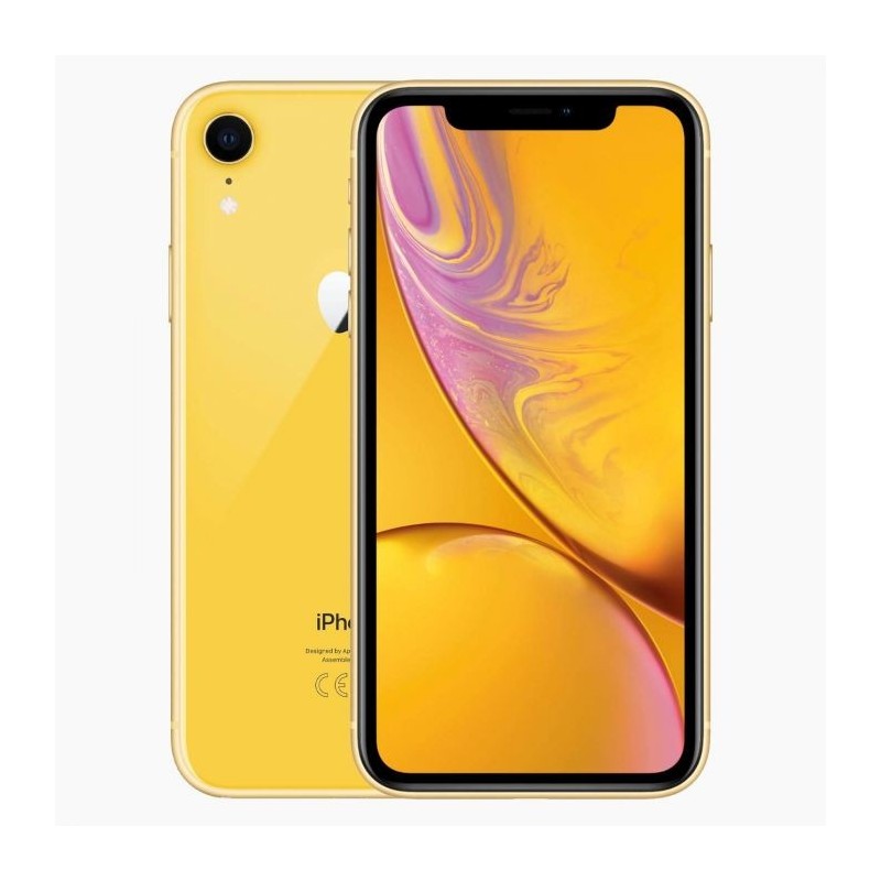 iPhone XR 128GB Geel   Yellow - B grade - Licht gebruikt