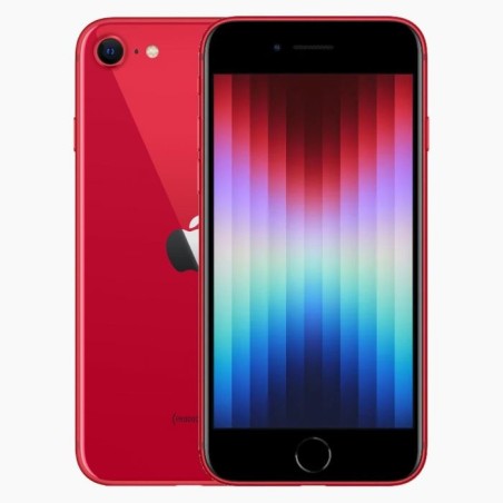 iPhone SE (2022) 64GB Rood   Red - C grade - Zichtbaar gebruikt