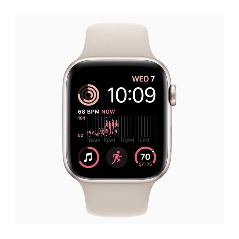 Apple Watch SE 2022  Sterrenlicht - A grade - Zo goed als nieuw