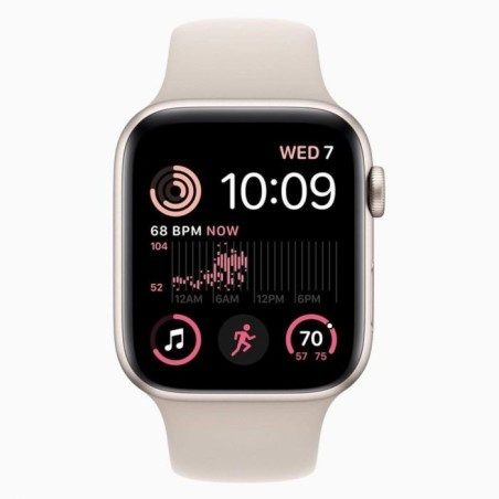 Apple Watch SE 2022  Sterrenlicht - A grade - Zo goed als nieuw