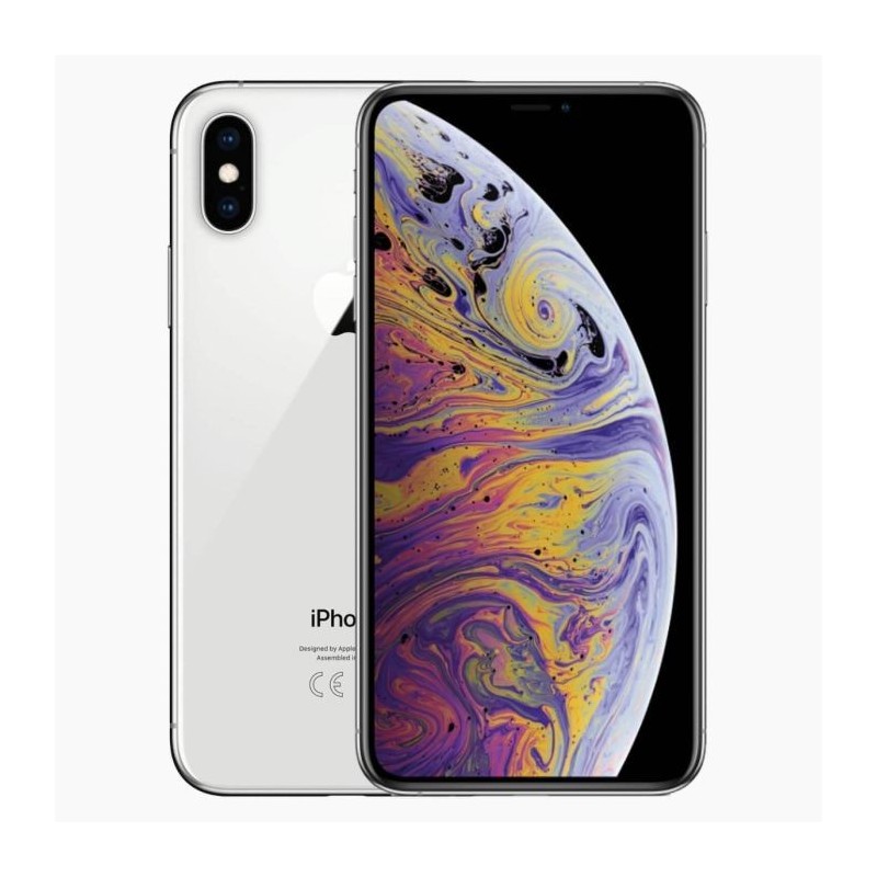 iPhone XS Max 256GB Zilver   Silver - B grade - Licht gebruikt