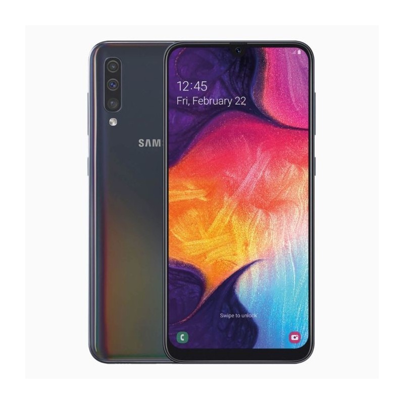 Samsung Galaxy A50 128GB Zwart   Black - A grade - Zo goed als nieuw