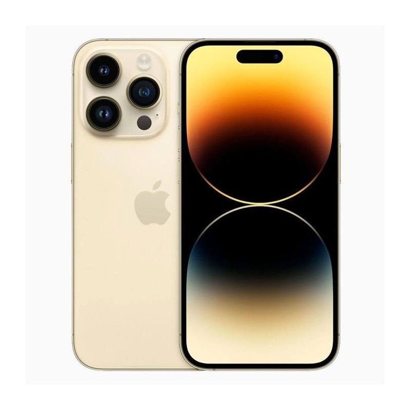 iPhone 14 Pro Max (eSIM toestel) 256GB Goud   Gold - C grade - Zichtbaar gebruikt