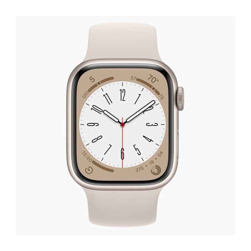 Apple Watch Series 8  Sterrenlicht - A grade - Zo goed als nieuw