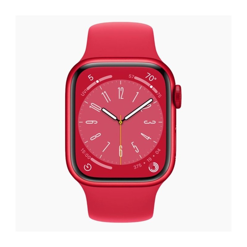 Apple Watch Series 8  Rood   Red - A grade - Zo goed als nieuw