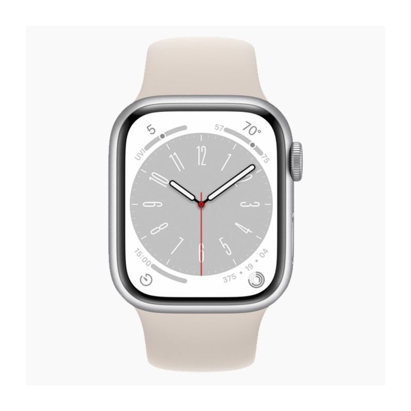 Apple Watch Series 8  Zilver   Silver - B grade - Licht gebruikt