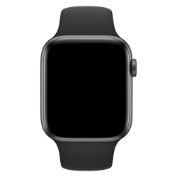Apple Watch 44/45mm Black Sport Band