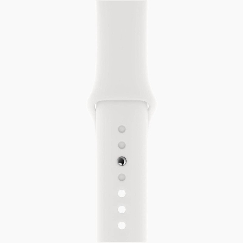 Apple Watch 44/45mm White Sport Band