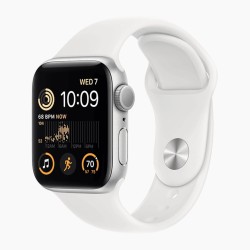 Apple Watch 44/45mm White Sport Band