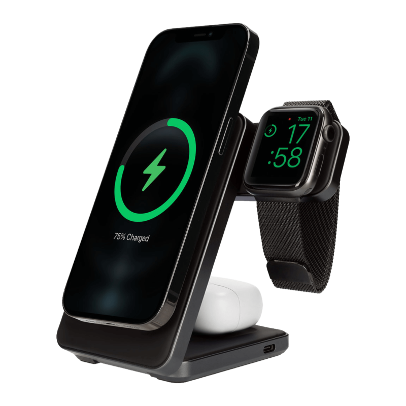 3-in-1 Wireless Charger for iPhone/Watch/Airpods 15W