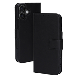 Bookcase Black iPhone 15 Plus