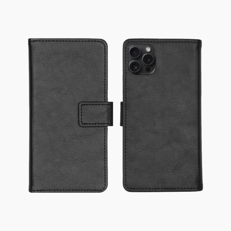 Bookcase Black iPhone 15 Pro