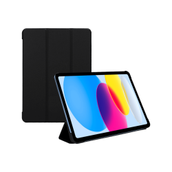 Zwarte vouwbare hoes voor iPad 2022/2025 (10.9 inch)