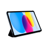Zwarte vouwbare hoes voor iPad 2022/2025 (10.9 inch)