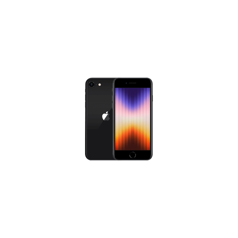iPhone SE (2022) 256GB Black - No Touch ID
