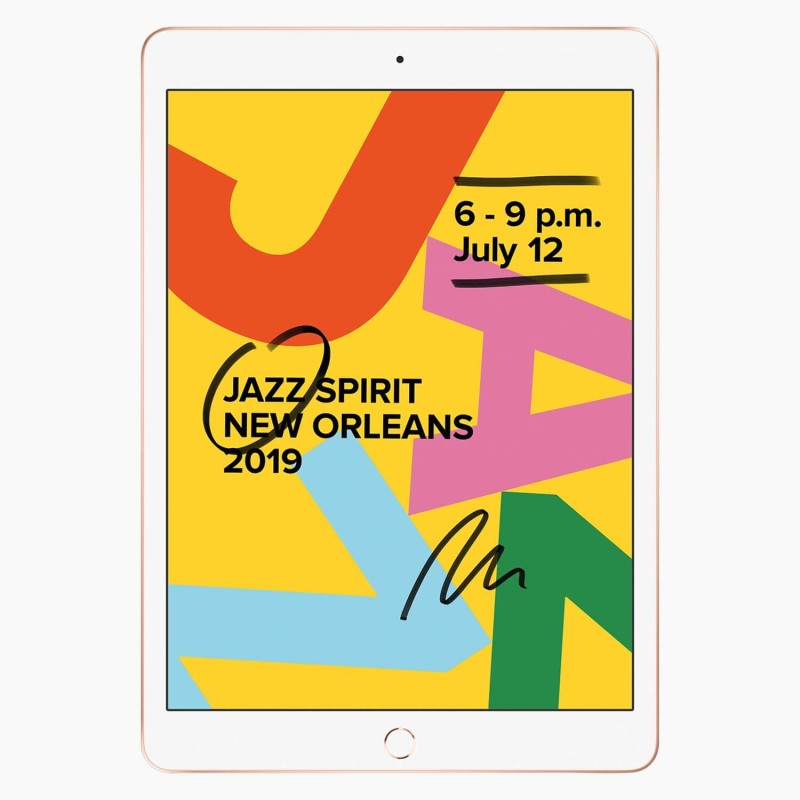 iPad 2019 Gold 32GB Wifi Only - No Touch ID