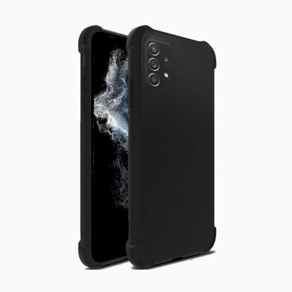 Anti Burst Case Black Samsung Galaxy S22 Zwart Anti-shock hoesje Samsung Galaxy S22