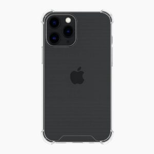 Anti Burst Case Trans iPhone 11 Pro Max Zwart Anti-shock hoesje iPhone 11 Pro Max