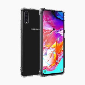 Anti Burst Case Transparent Samsung Galaxy A50 Transparant Anti-shock hoesje transparant Samsung Galaxy A50
