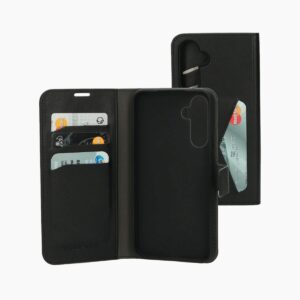 MP Wallet Case Galaxy A54 5G Black Zwart Portemonneehoesje Galaxy A54 5G zwart