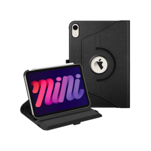 iPad Rotation Case Black iPad Mini 6 Zwart Draaibare iPad-hoes iPad Mini 6