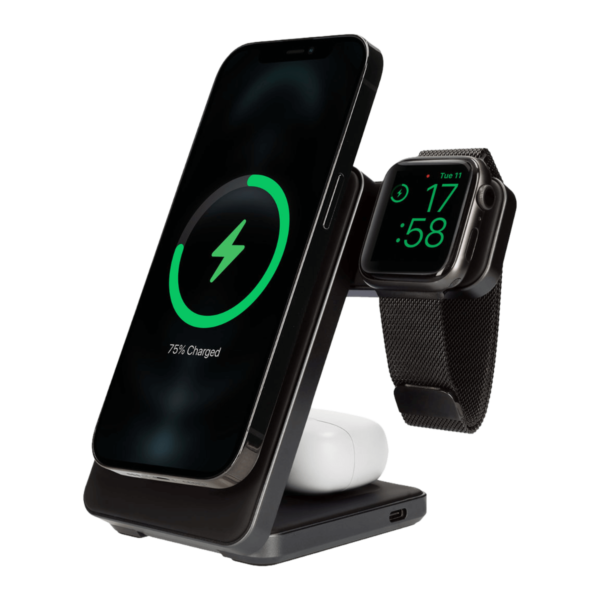 3-in-1 draadloze lader voor iPhone/Watch/Airpods 15W