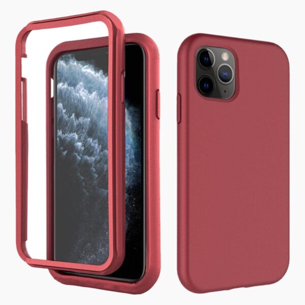 360° Case Red iPhone 11 Pro Rood 360°-hoesje iPhone 11 Pro