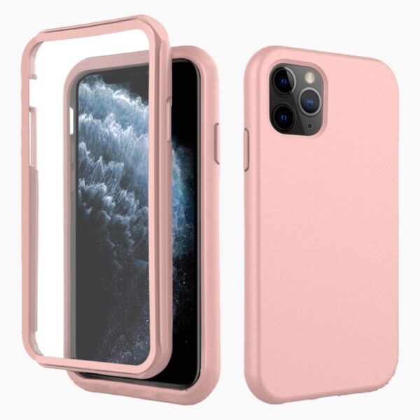360° Case Pink iPhone 11 Pro Roze 360°-hoesje iPhone 11 Pro